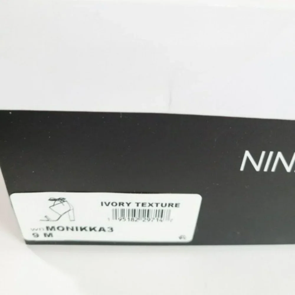 Nine West Monikka Ankle Wrap Heeled Sandals-9 - Picture 8 of 8